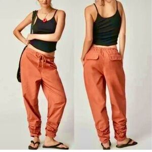 NWT Free People New Light Parachute Pants Myrhh Sz XS TERRACOTTA!!!